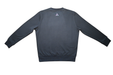 Black sweatshirt rear view with BE1U colour logo