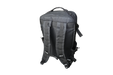 BE1U black backpack rear view with shoulder straps