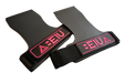 Black and pink BE1U hand grips side view