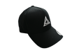 BE1U classic cap with logo in black angled view