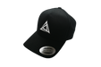 BE1U classic cap with logo in black front view